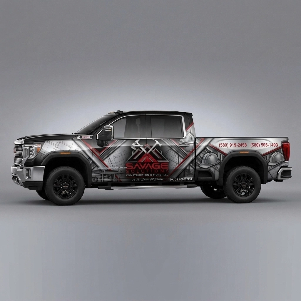 2021 GMC Sierra 3500 HD Denali wrap concept