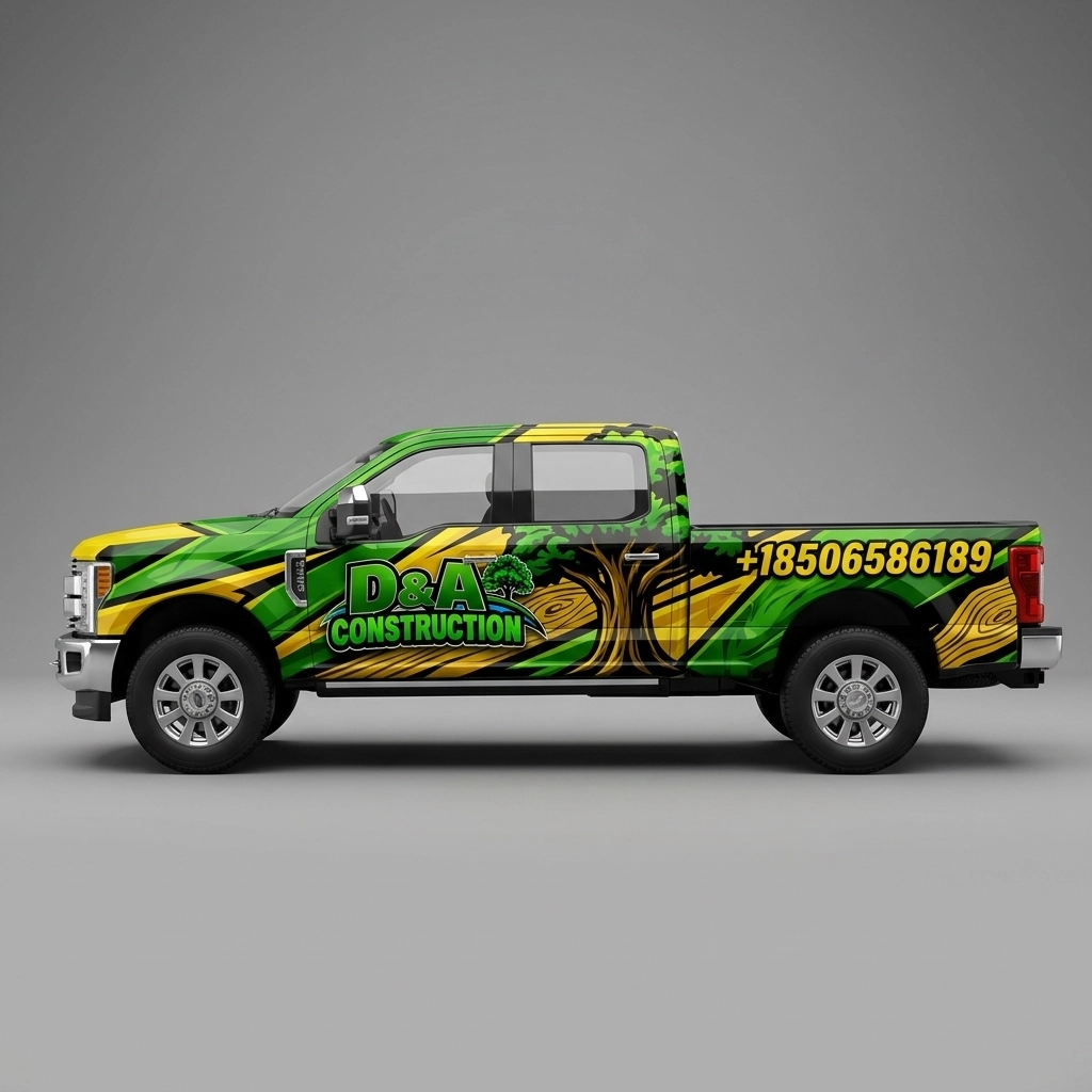 2019 Ford F-250 Super Duty XLT wrap concept