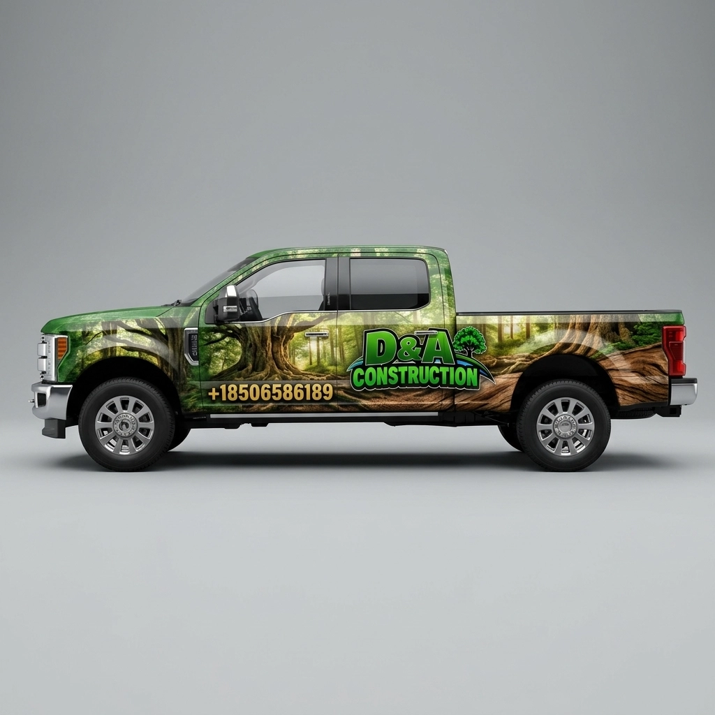2019 Ford F-250 Super Duty XLT wrap concept