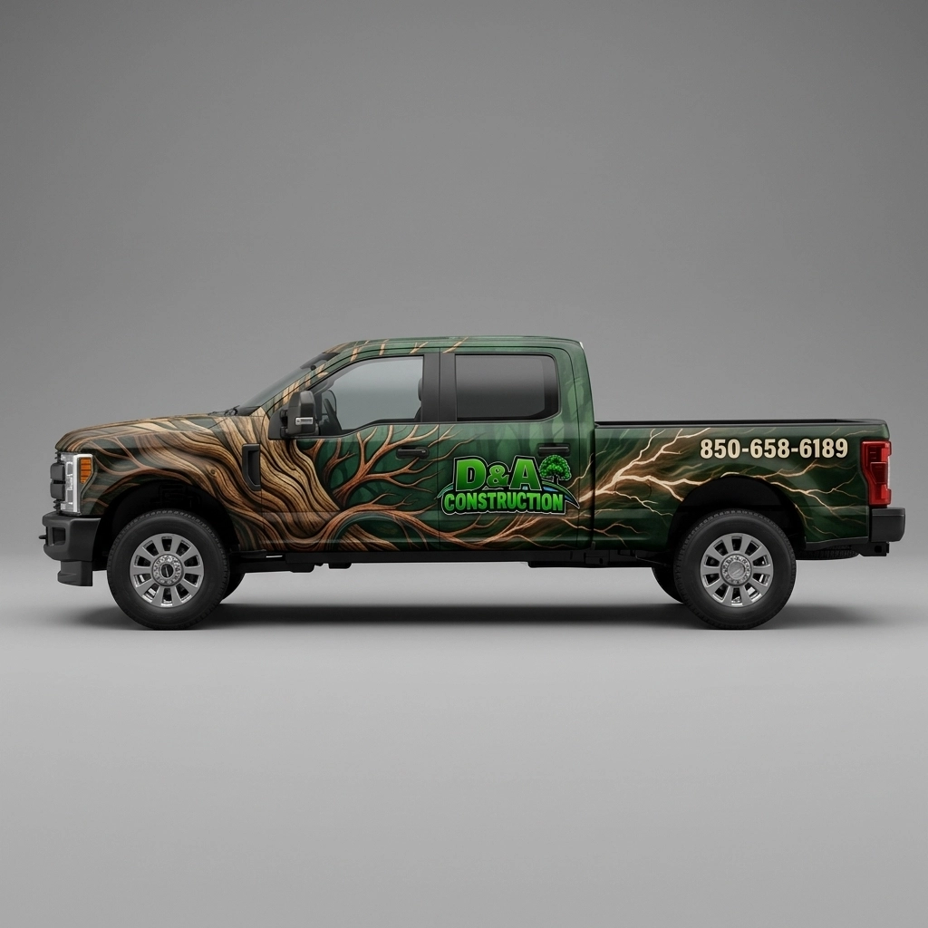 2019 Ford F-250 Super Duty XLT wrap concept