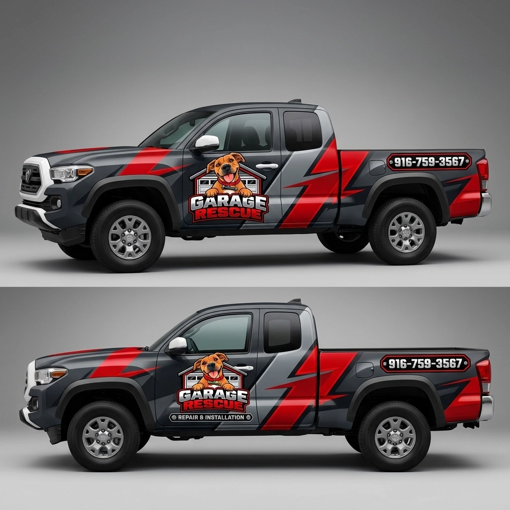 2019 Toyota Tacoma SR5 wrap concept