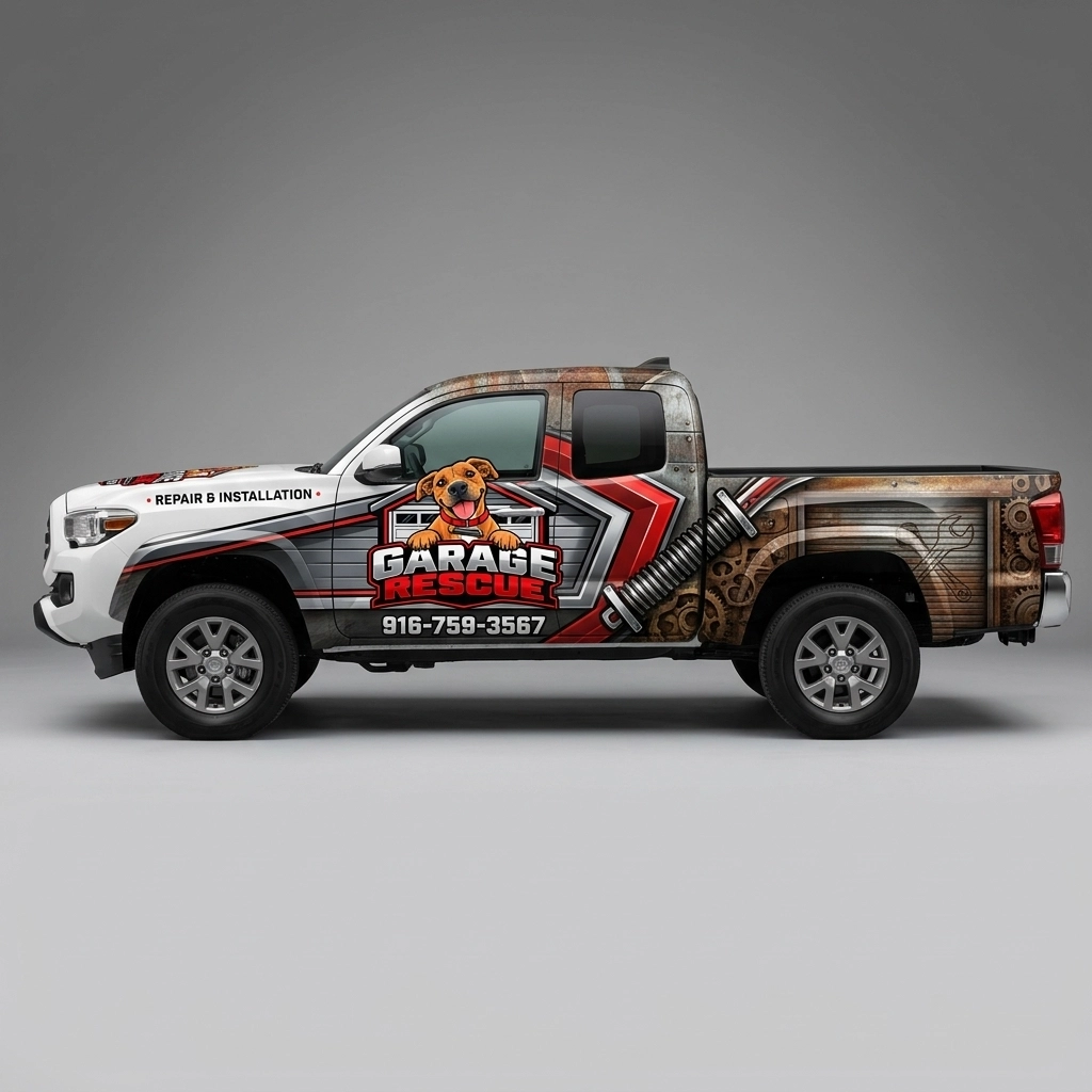 2019 Toyota Tacoma SR5 wrap concept