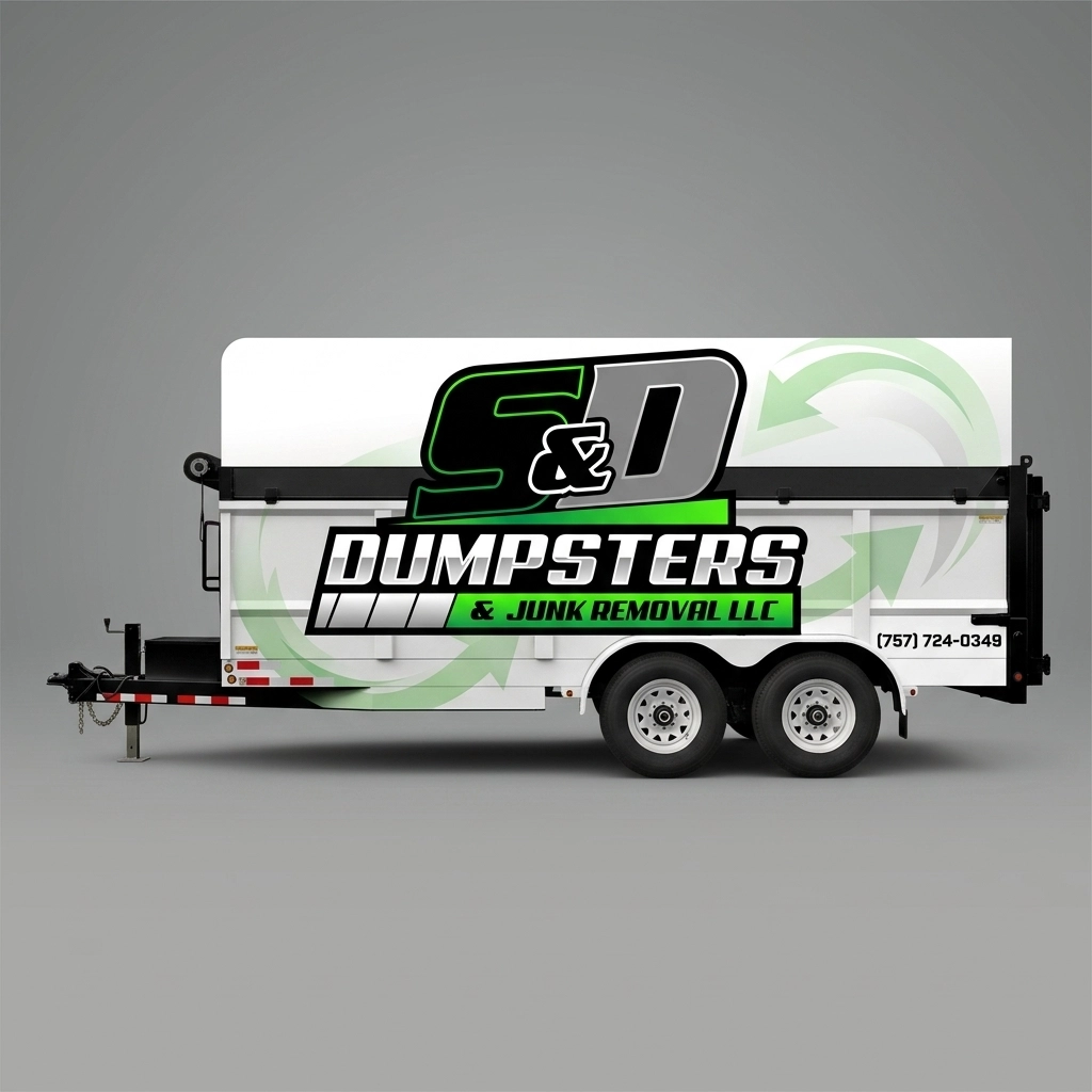 Dump Trailer wrap concept