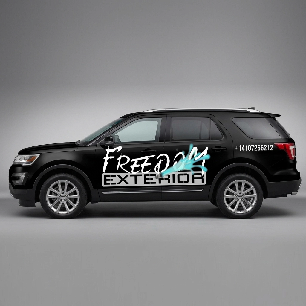 2017 Ford Explorer XLT wrap concept