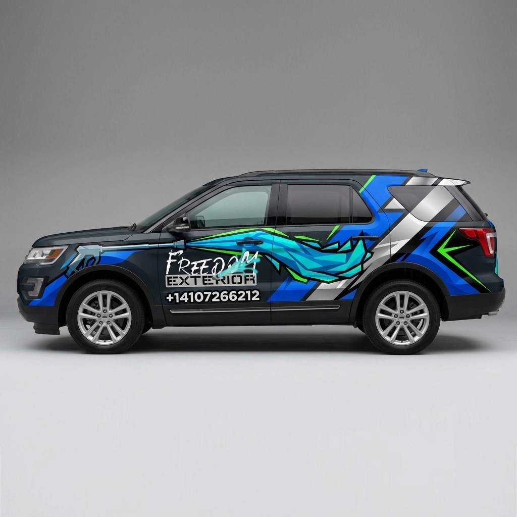 2017 Ford Explorer XLT wrap concept
