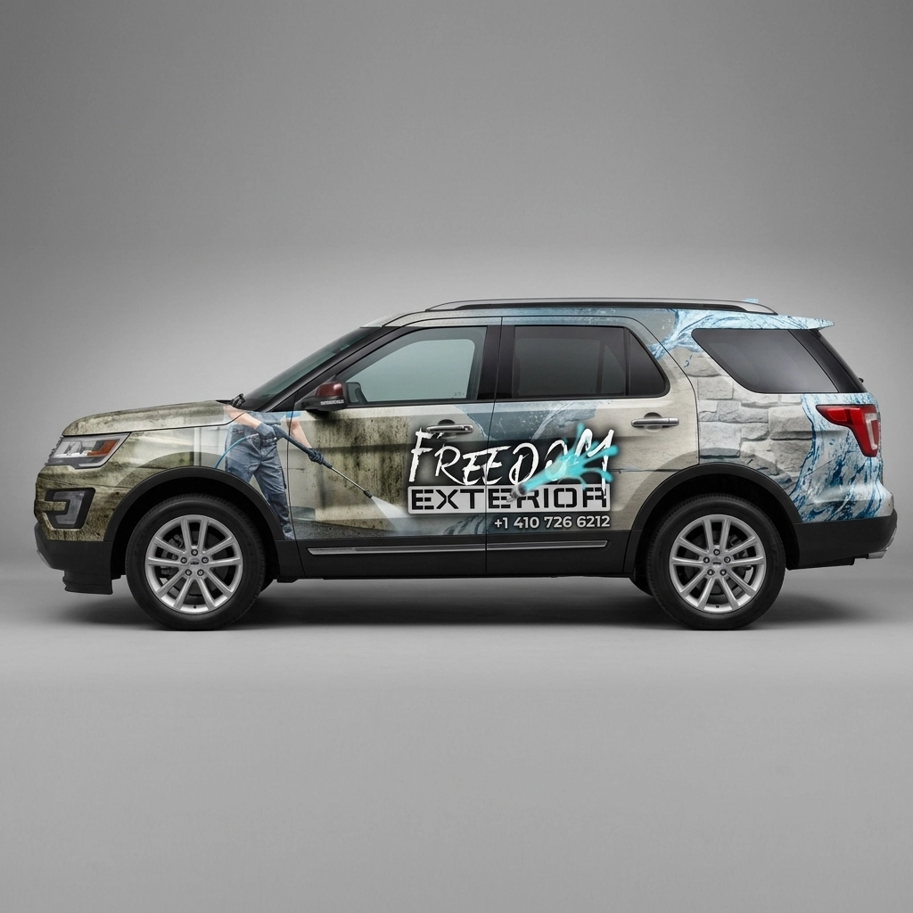 2017 Ford Explorer XLT wrap concept
