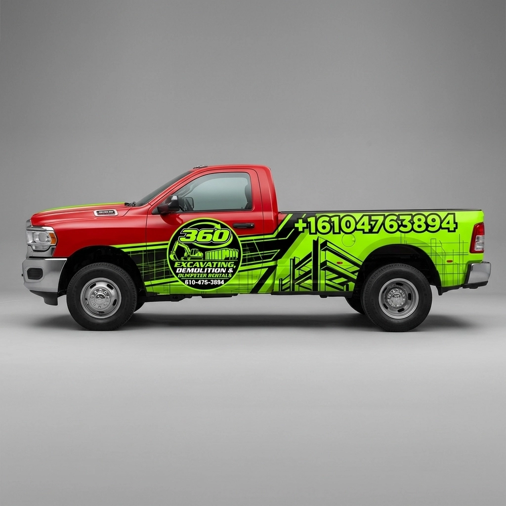 2027 Ram 3500 Tradesman wrap concept