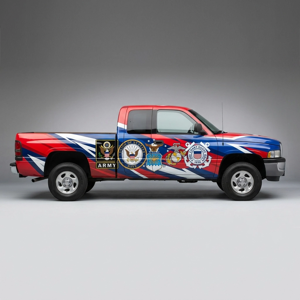 1998 Dodge Ram 1500 Laramie wrap concept