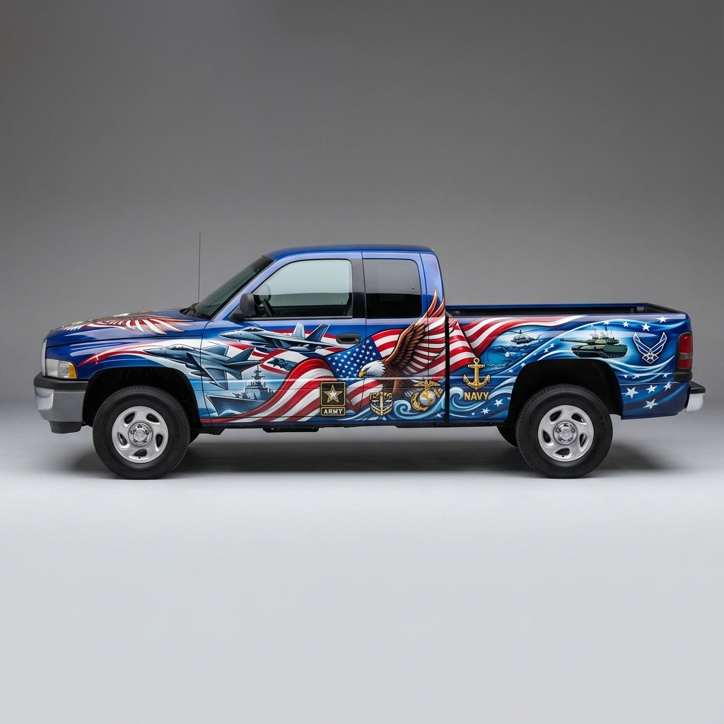 1998 Dodge Ram 1500 Laramie wrap concept