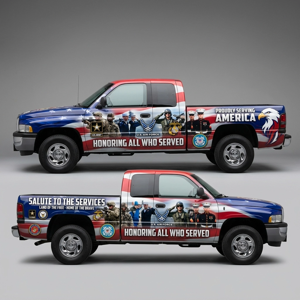 1998 Dodge Ram 1500 Laramie wrap concept