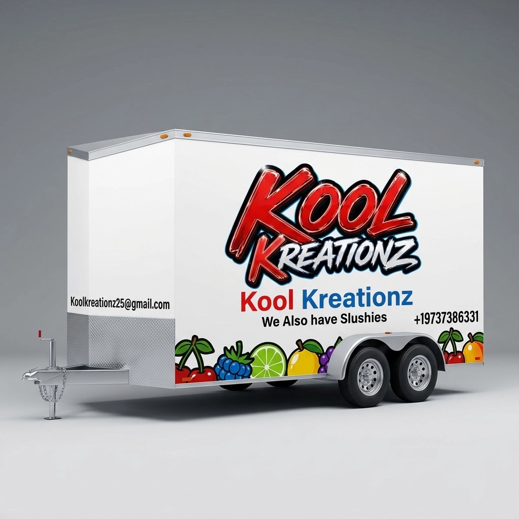 V-Nose Trailer wrap concept