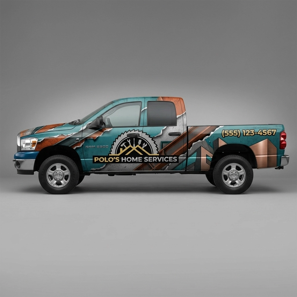 2003 Dodge Ram 2500 SLT wrap concept