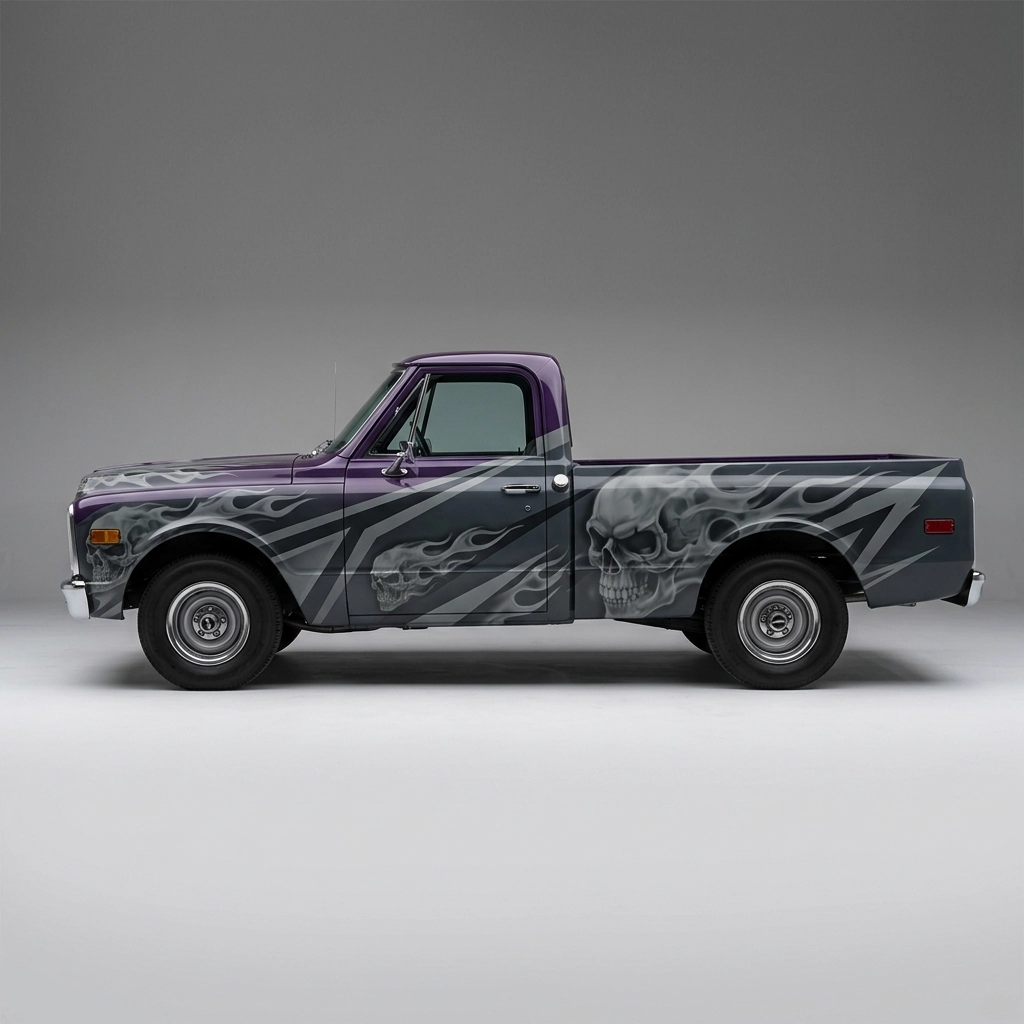 1972 Chevrolet C10 Pickup RWD Base wrap concept