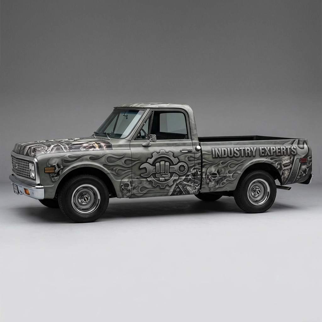 1972 Chevrolet C10 Pickup RWD Base wrap concept