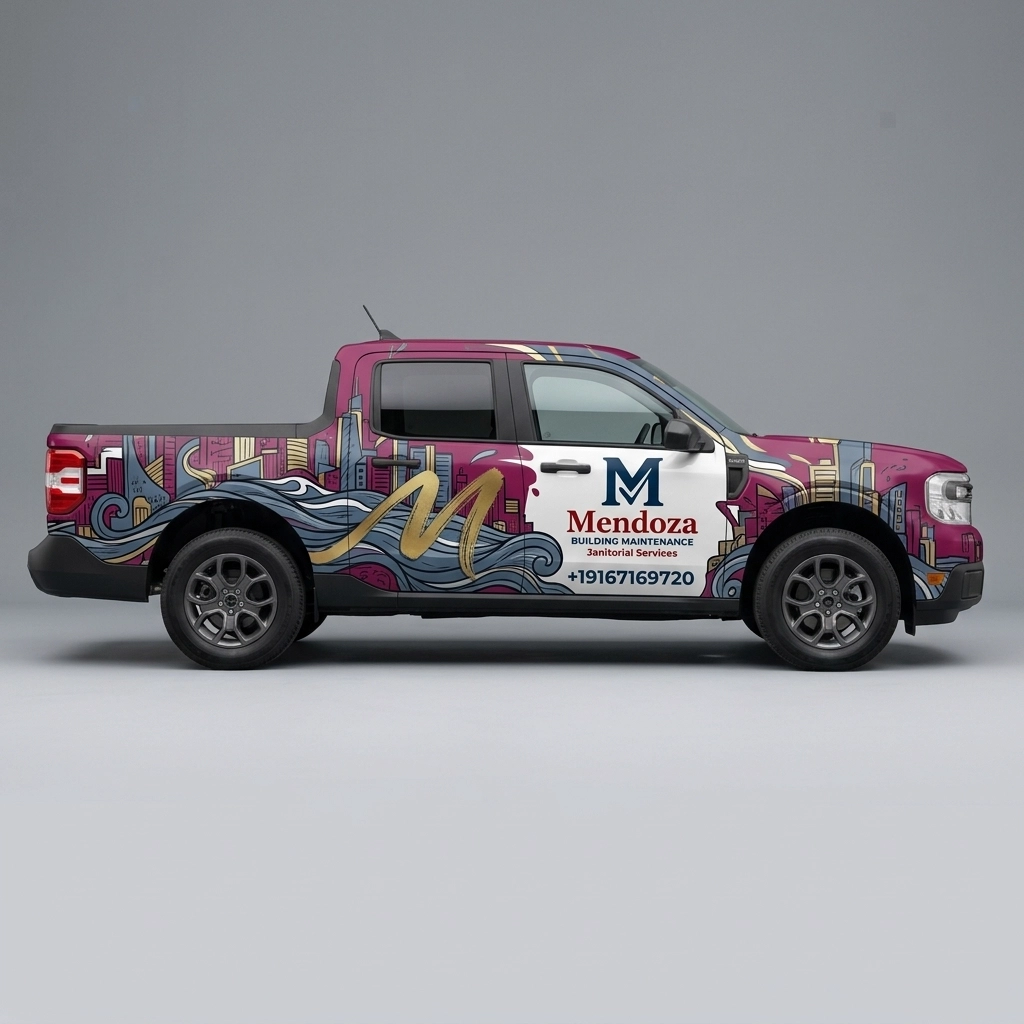 2026 Ford Maverick Lariat wrap concept