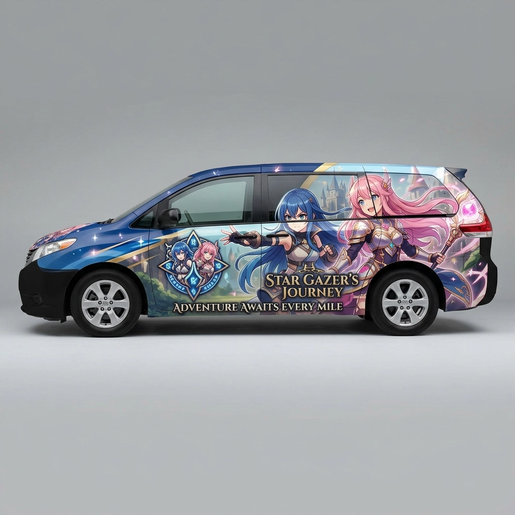 2012 Toyota Sienna Base wrap concept