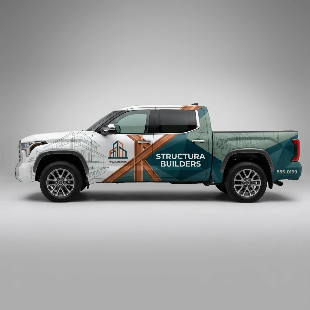 2024 Toyota Tundra SR5 wrap concept