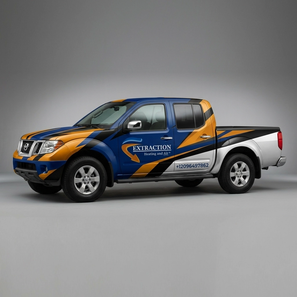 2014 Nissan Frontier SV wrap concept