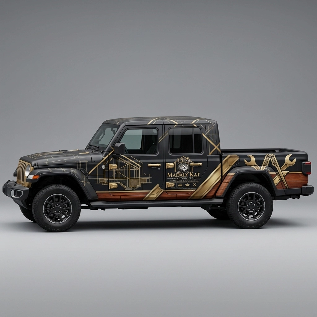 2020 Jeep Gladiator Sport S wrap concept