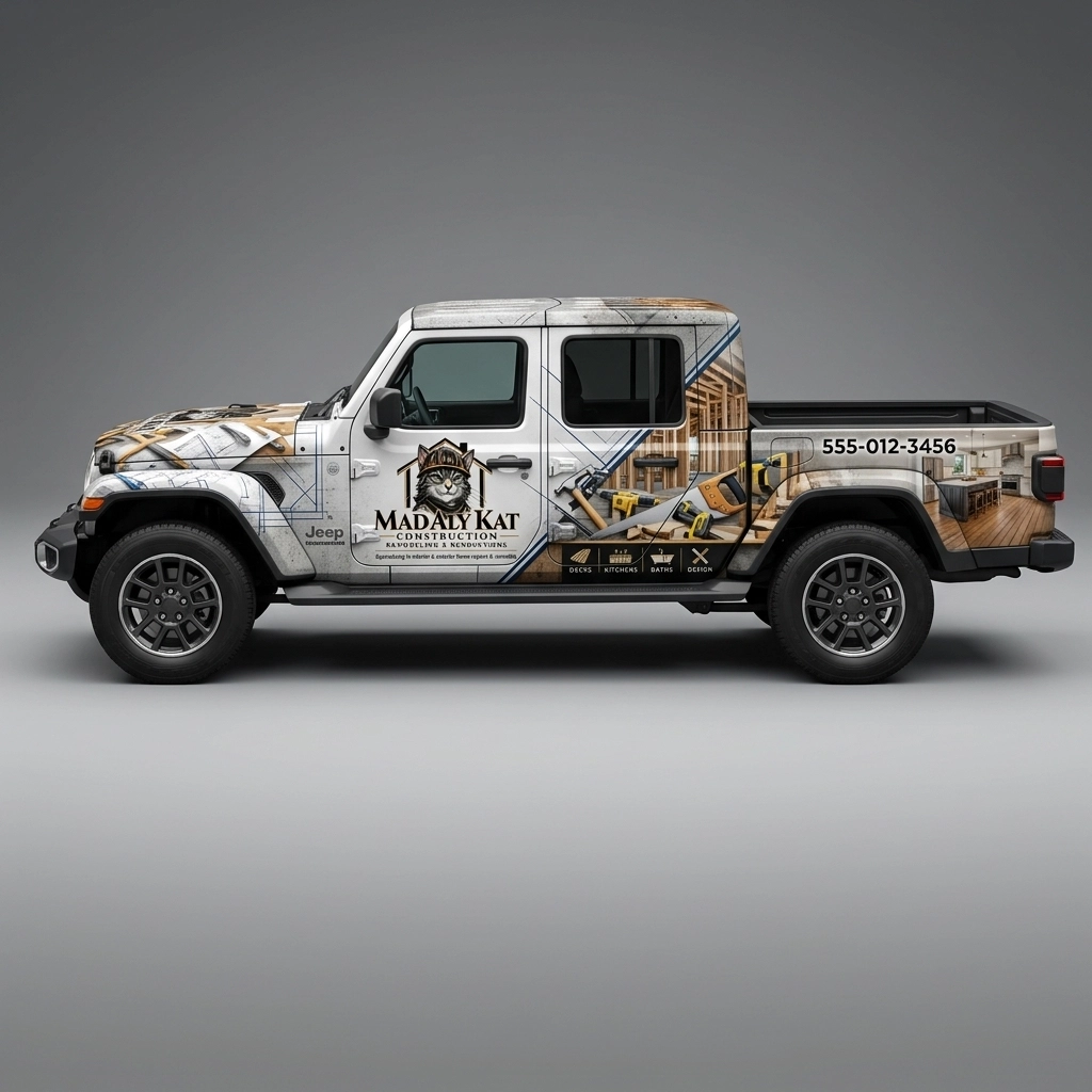 2020 Jeep Gladiator Sport S wrap concept