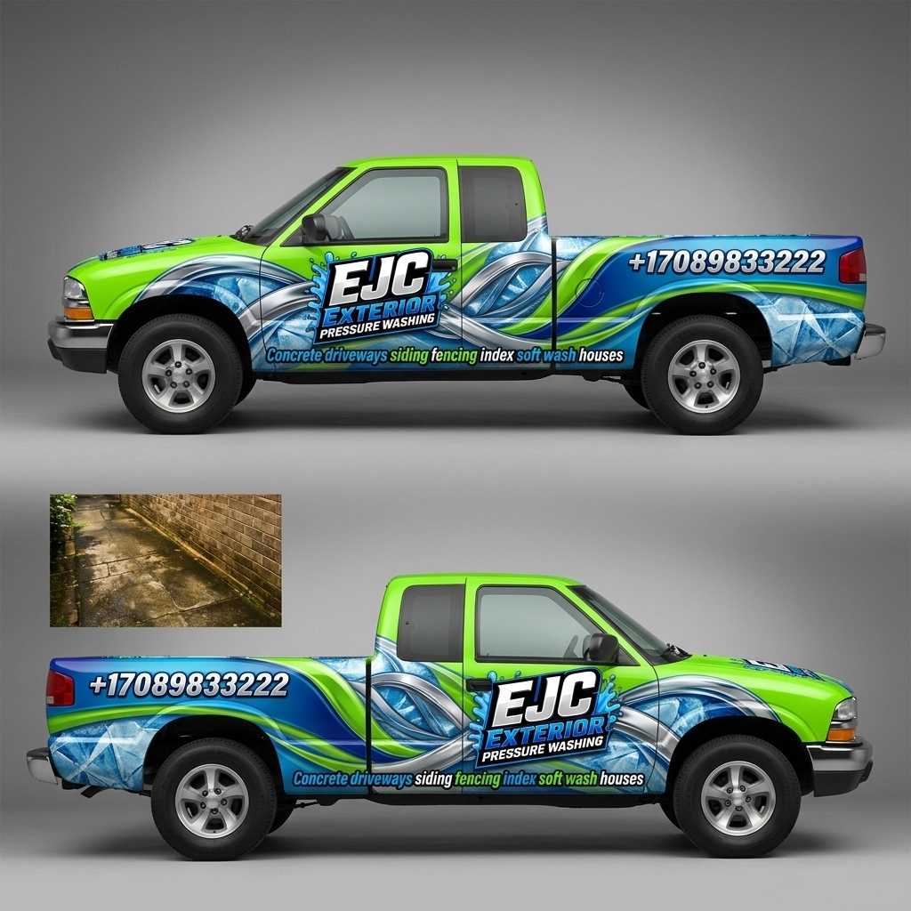 2002 GMC Sonoma SL wrap concept