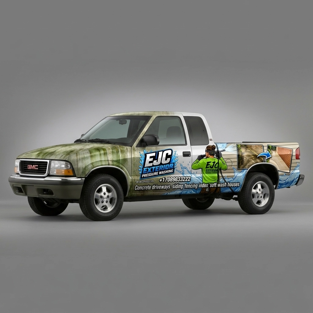 2002 GMC Sonoma SL wrap concept
