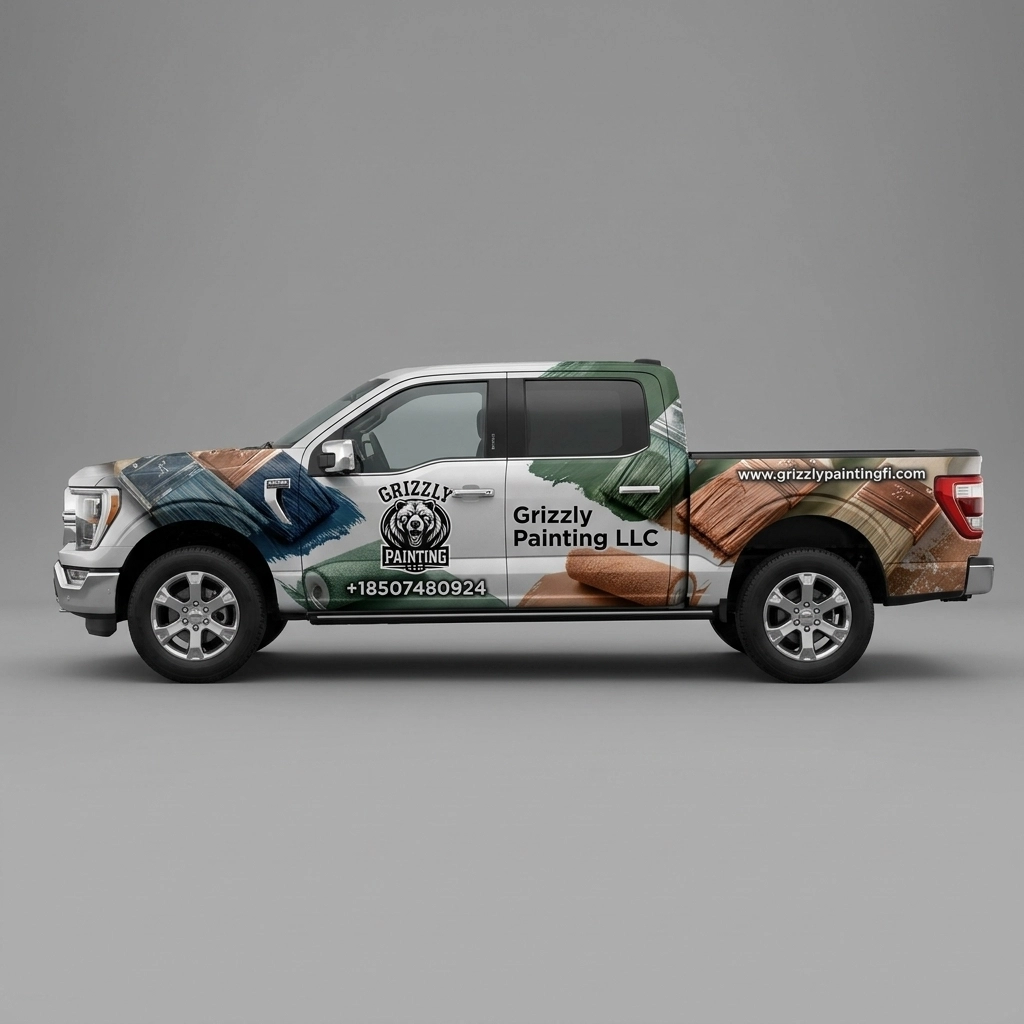 2021 Ford F-150 XL wrap concept