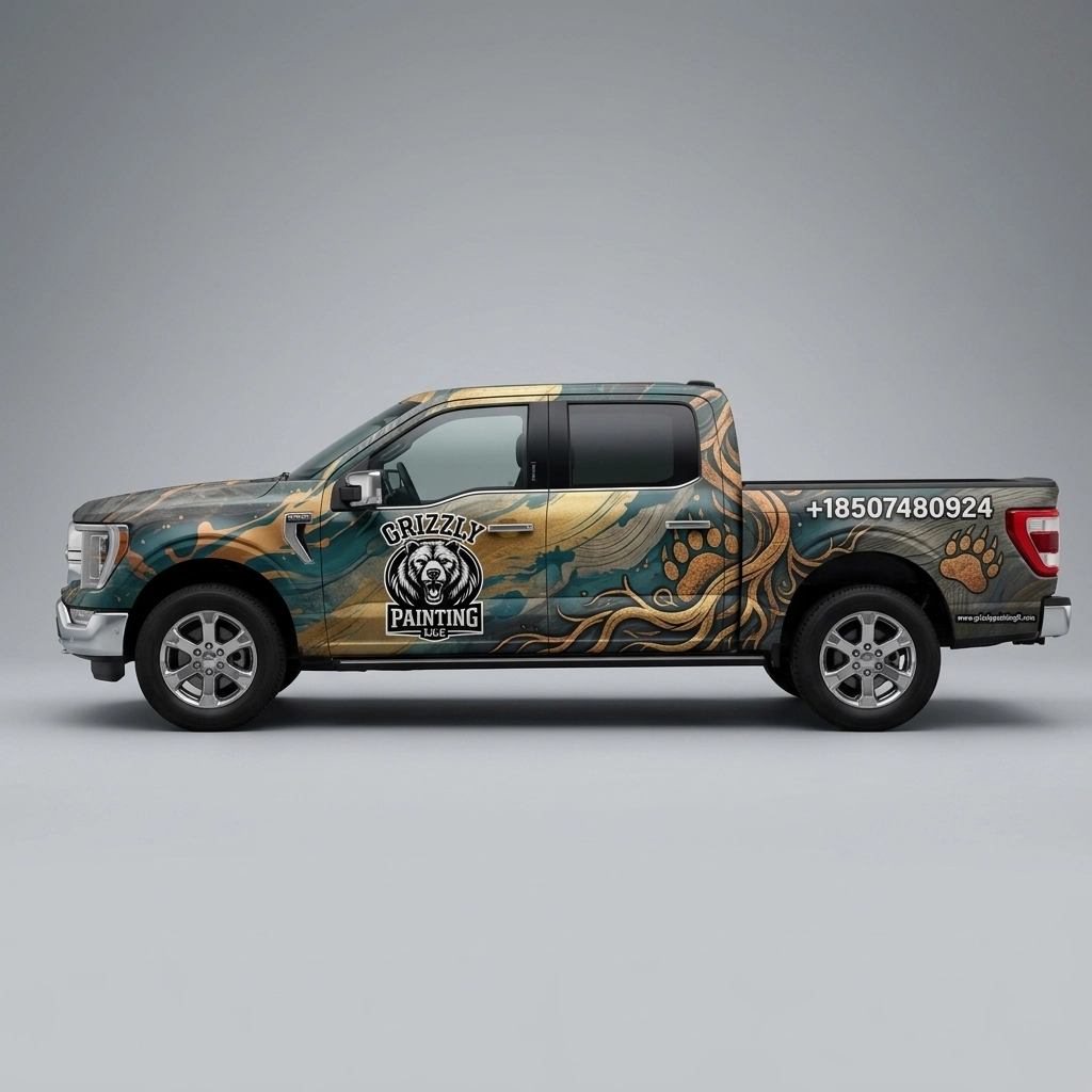 2021 Ford F-150 XL wrap concept