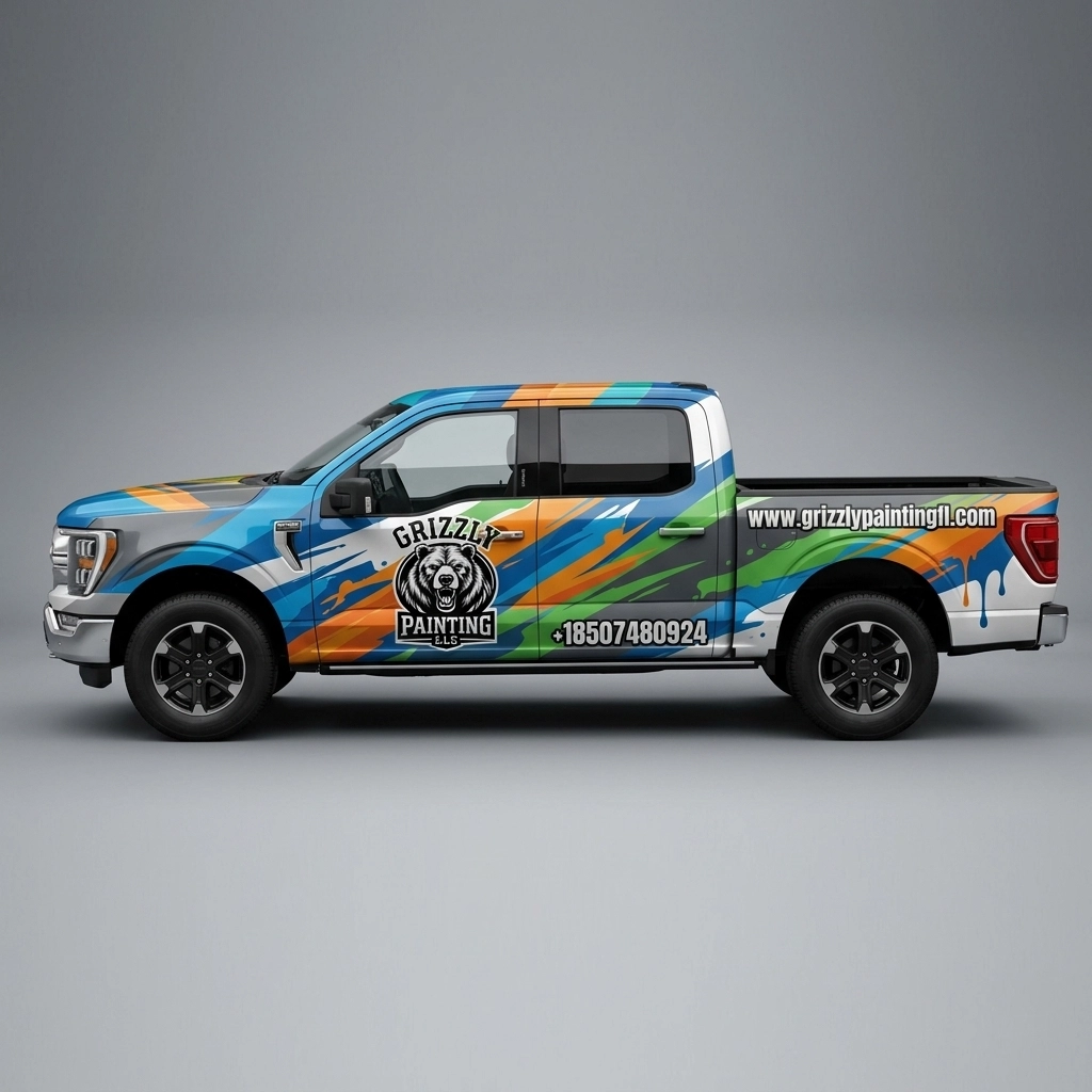 2021 Ford F-150 XL wrap concept
