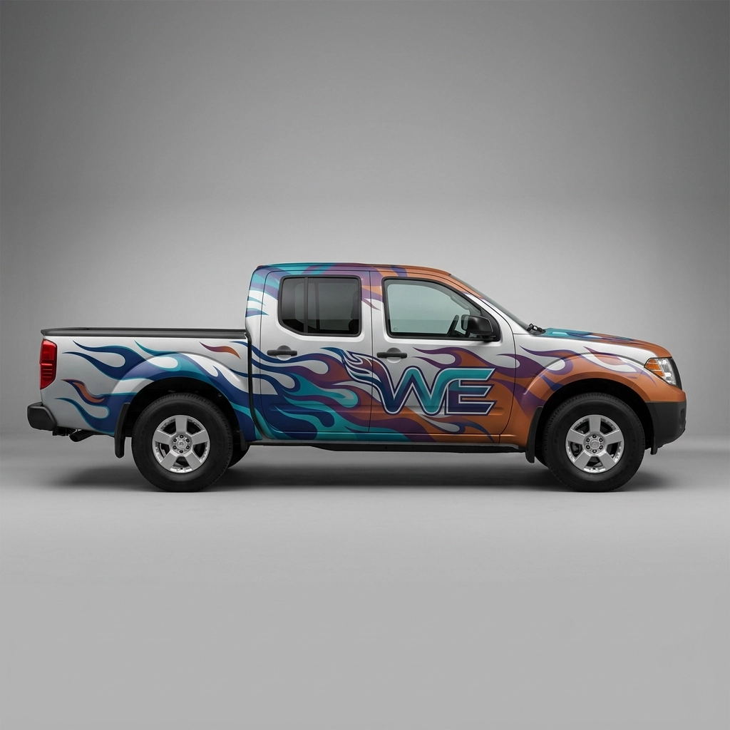 2014 Nissan Frontier SV wrap concept