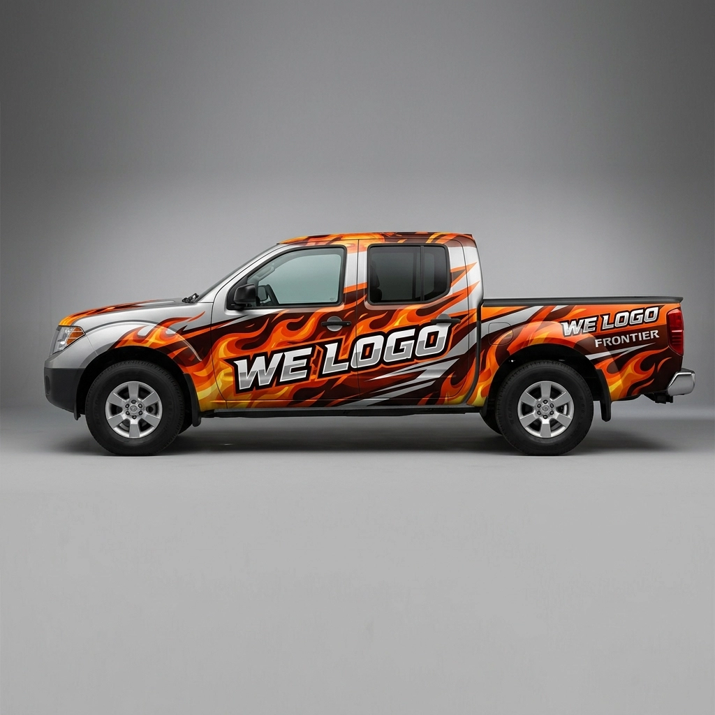 2014 Nissan Frontier SV wrap concept