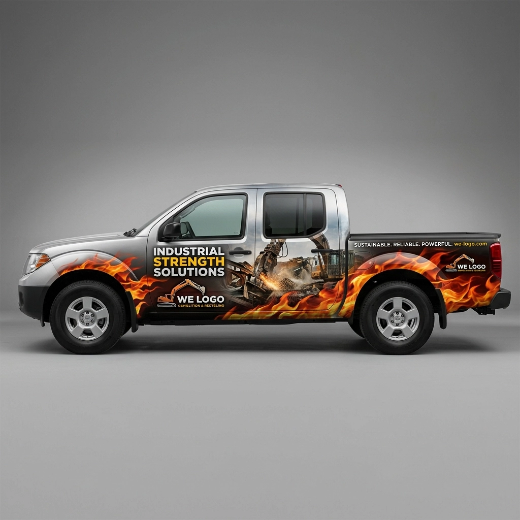 2014 Nissan Frontier SV wrap concept