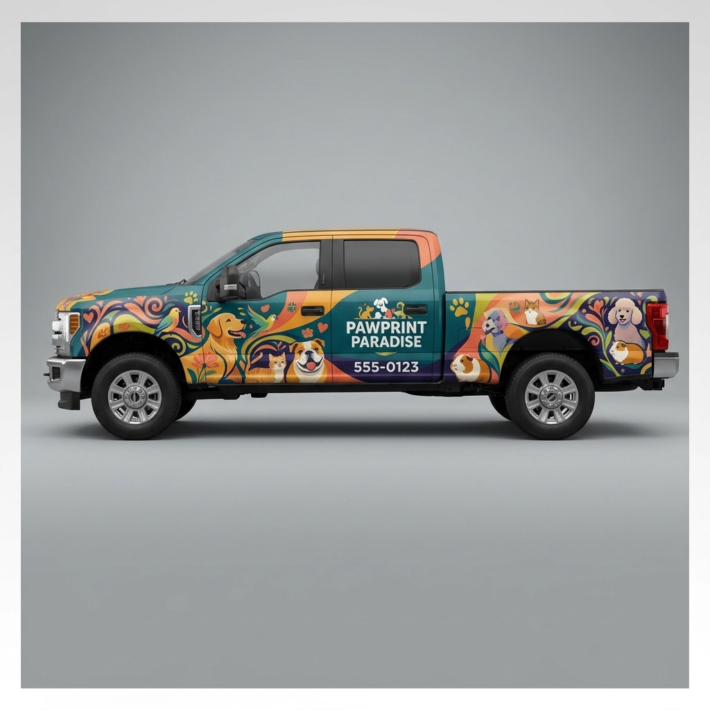 2019 Ford F-250 Super Duty XL wrap concept