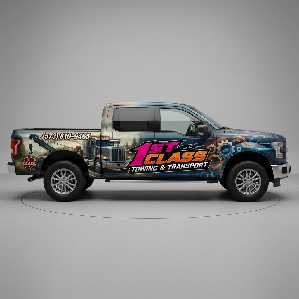 2015 Ford F-150 XLT wrap concept