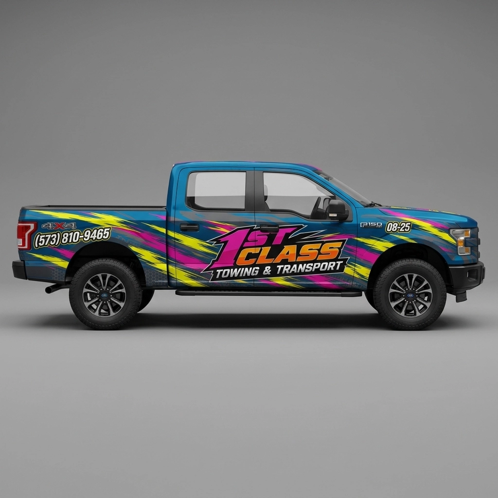 2015 Ford F-150 XLT wrap concept