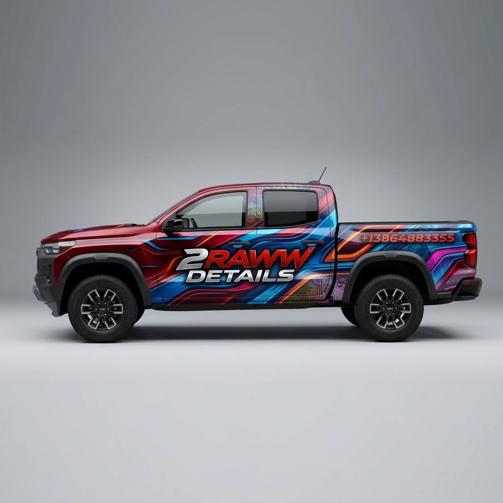 2026 Chevrolet Colorado WT wrap concept