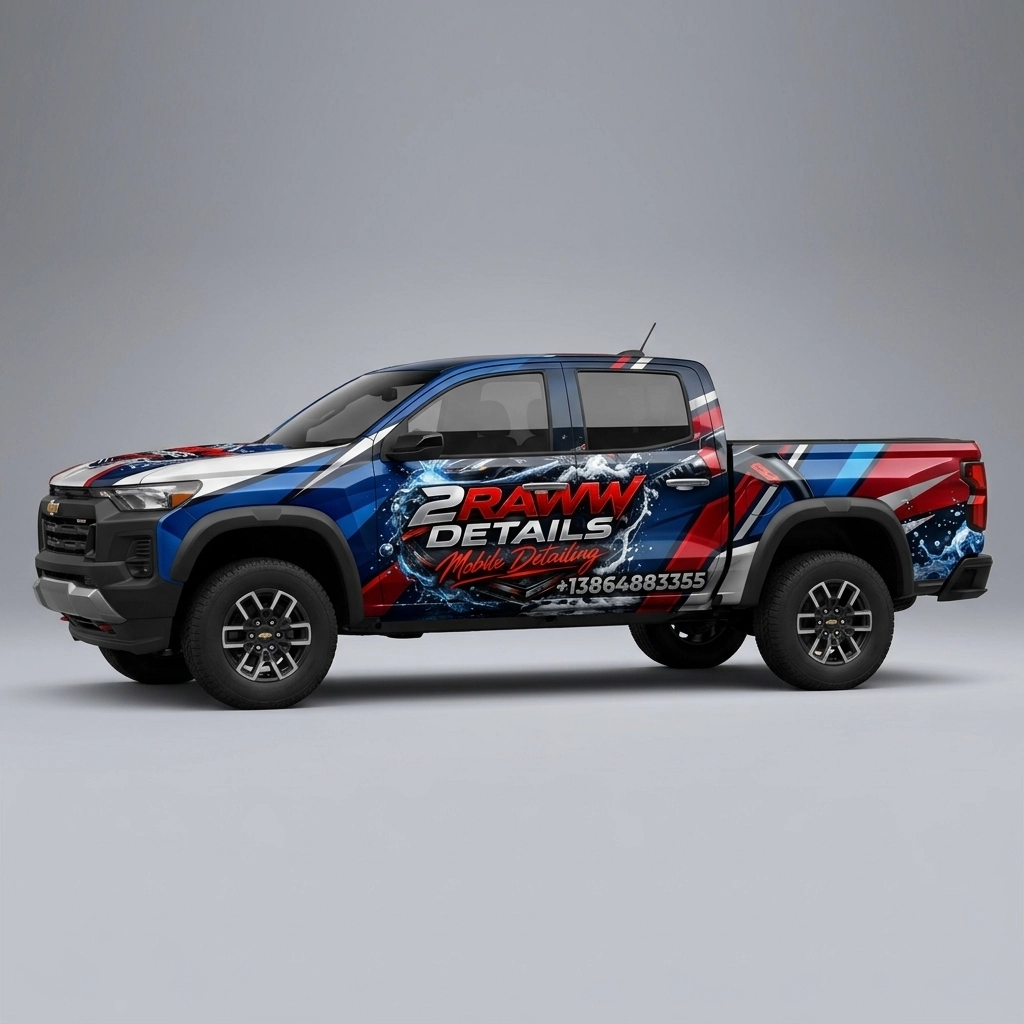 2026 Chevrolet Colorado WT wrap concept