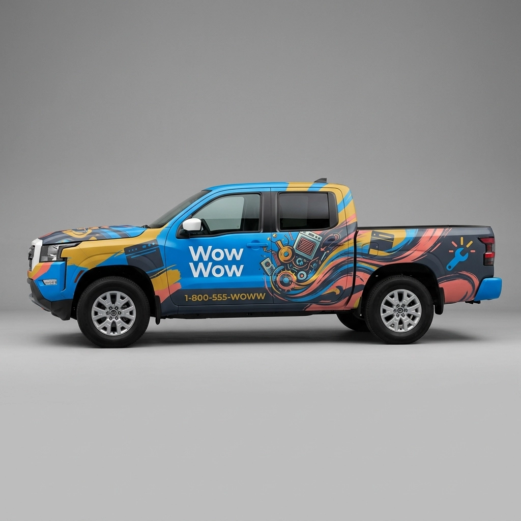2027 Nissan Frontier PRO-4X wrap concept