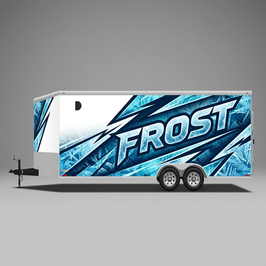 V-Nose Trailer wrap concept