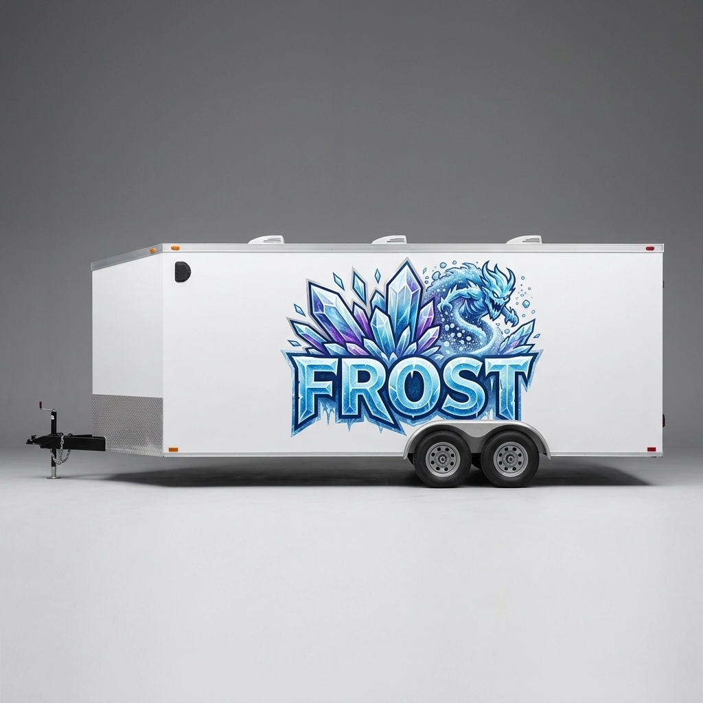 V-Nose Trailer wrap concept