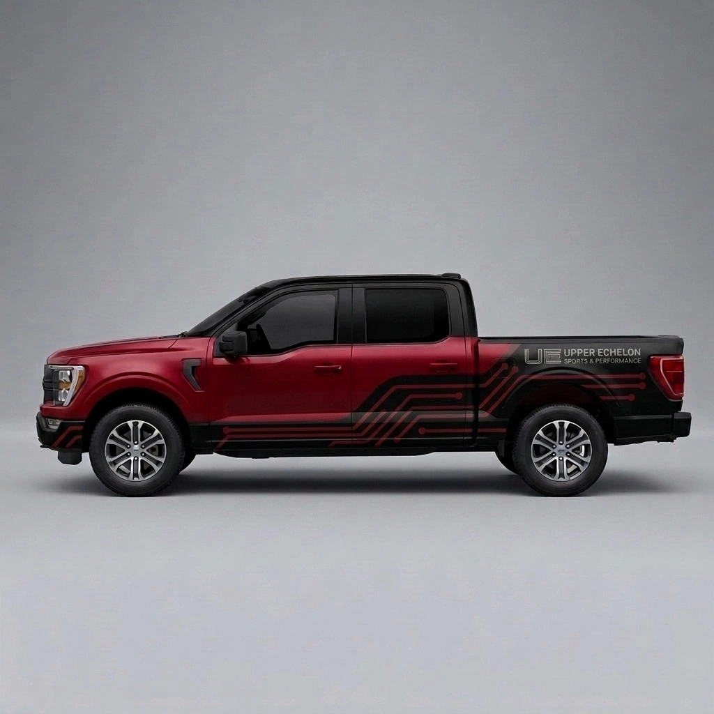 2021 Ford F-150 XLT wrap concept