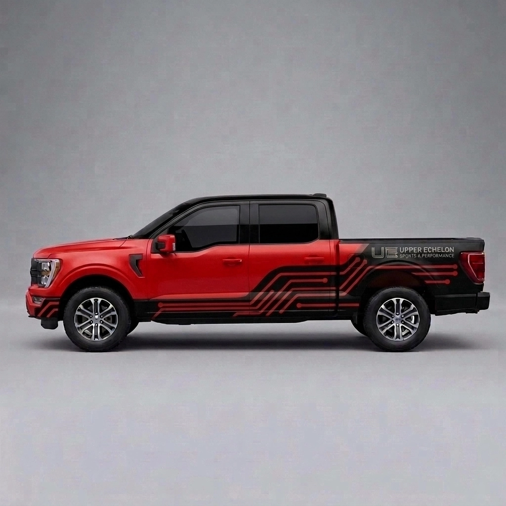 2021 Ford F-150 XLT wrap concept