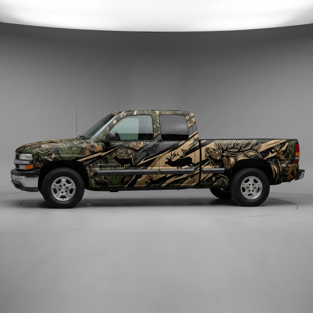 2000 Chevrolet Silverado 1500 LS wrap concept
