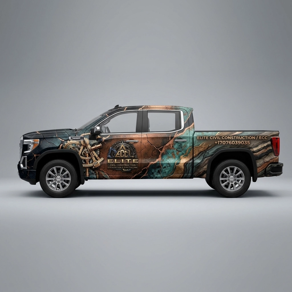 2022 GMC Sierra 1500 SLE wrap concept