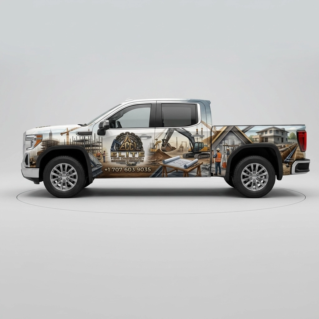 2022 GMC Sierra 1500 SLE wrap concept