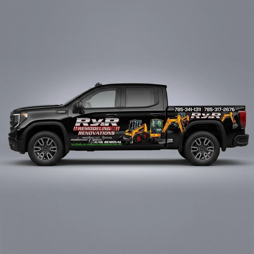 2023 GMC Sierra 1500 Pro wrap concept