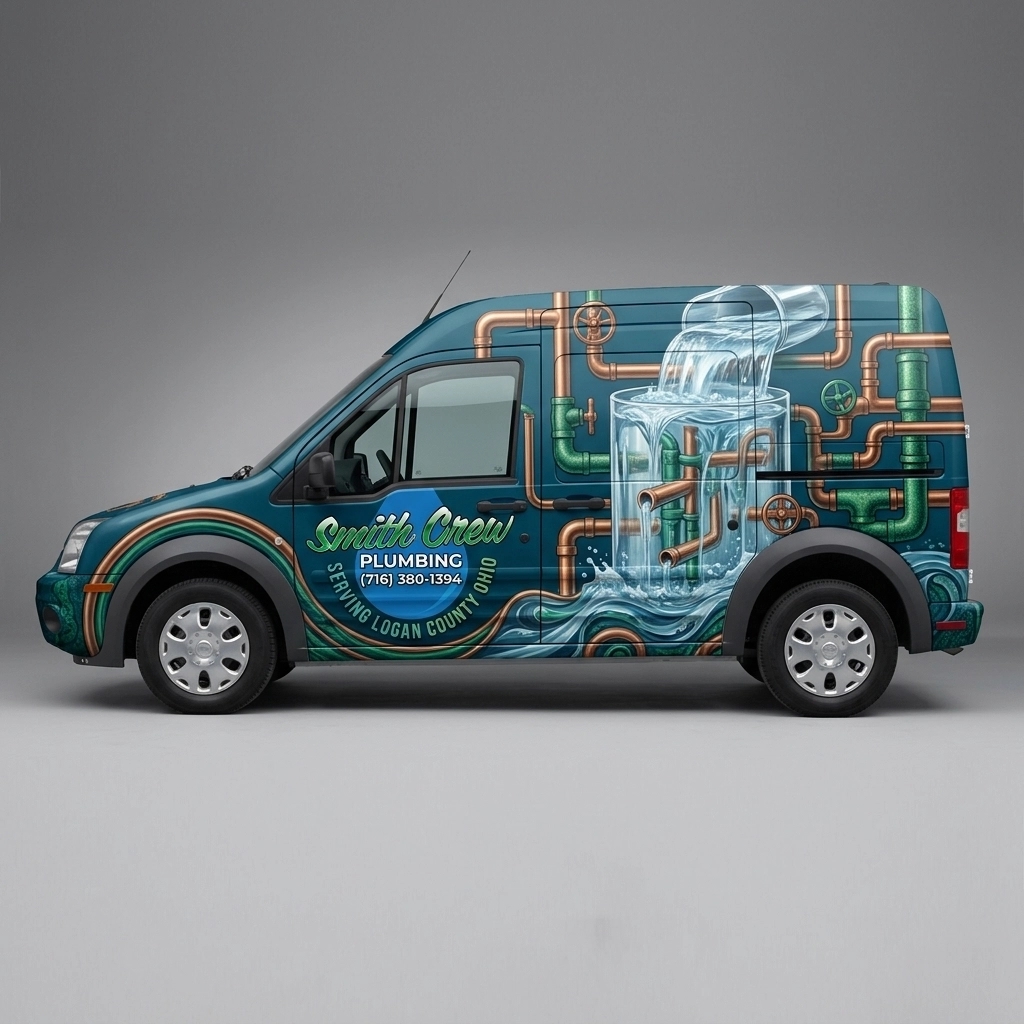 2014 Ford Transit Connect XLT wrap concept