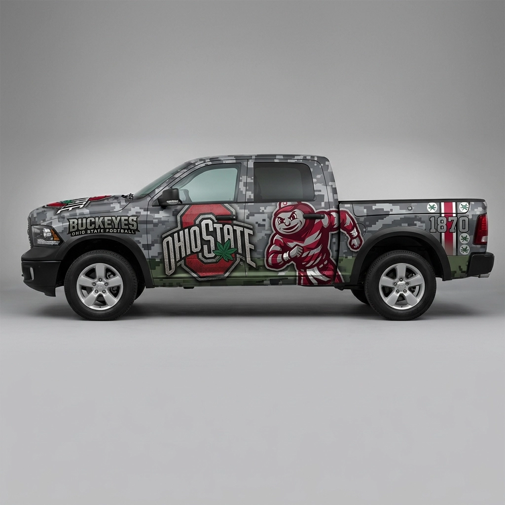 2017 Ram 1500 Big Horn wrap concept