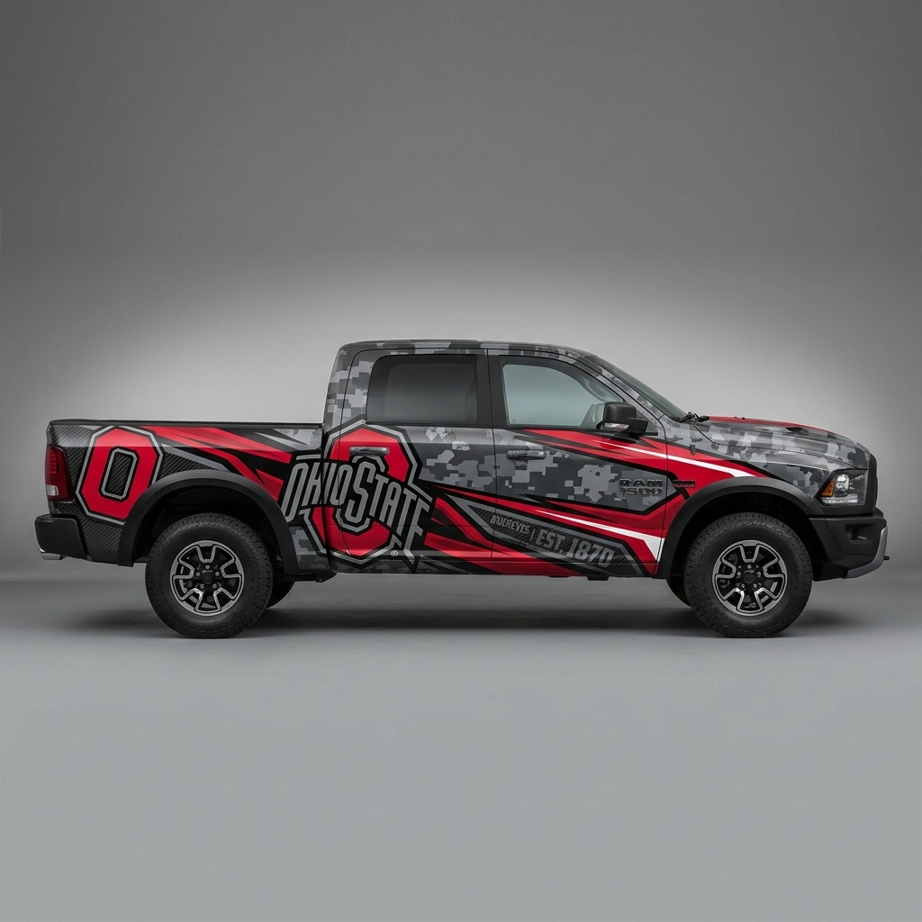 2017 Ram 1500 Big Horn wrap concept