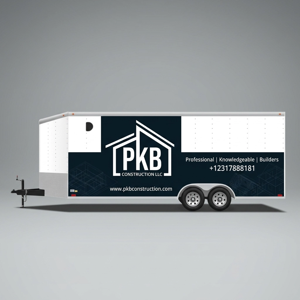 V-Nose Trailer wrap concept